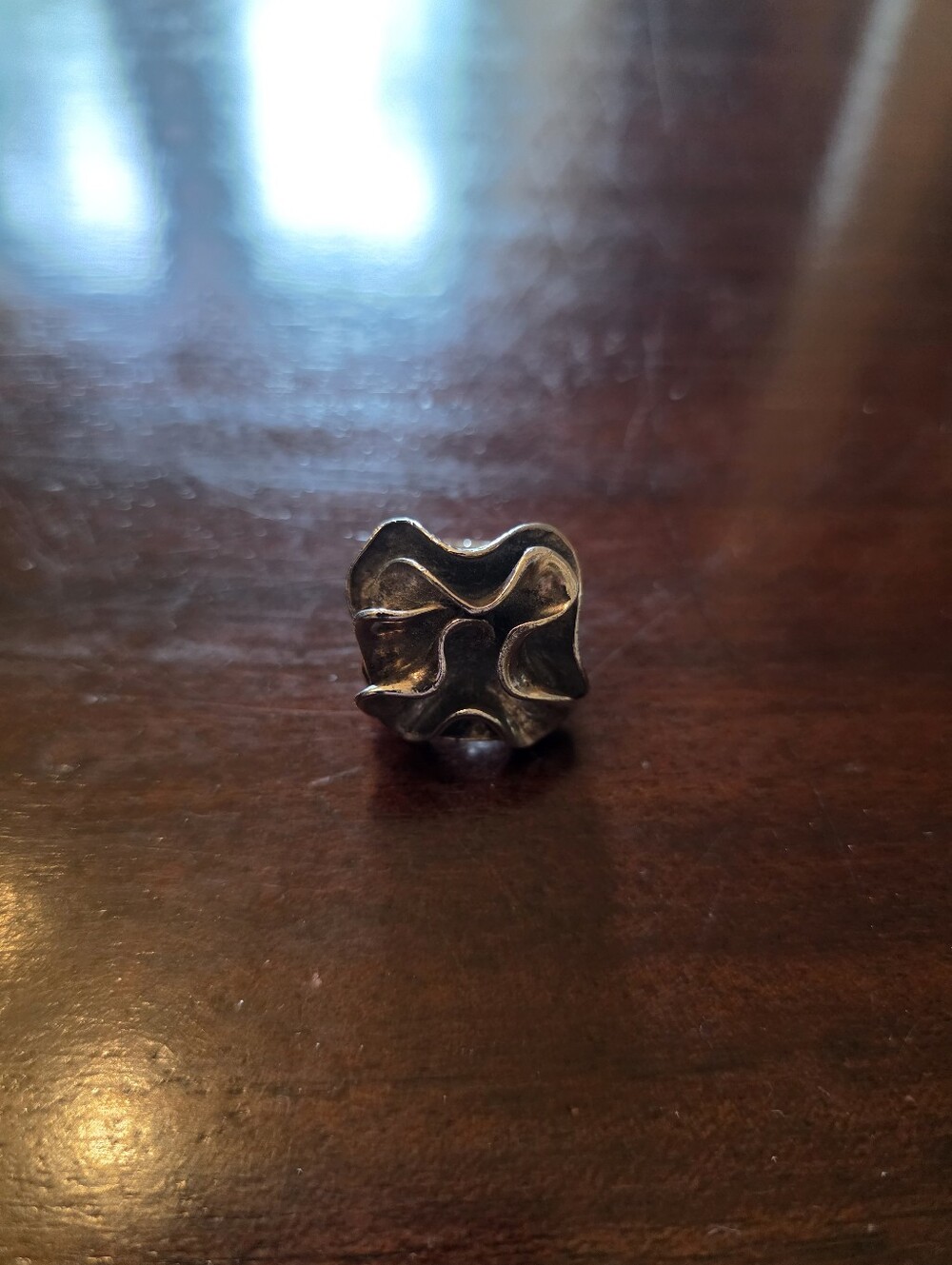 Silpada Flower Blooming Sterling Silver Ring Size 5